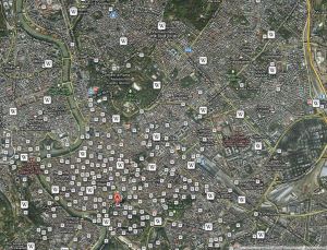 Capa Wikipedia de Roma en Google Maps